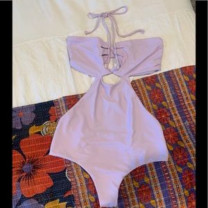 Mikoh Cloudbreak One-Piece in Taro